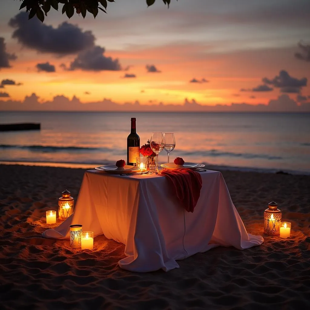 Chen Sea Resort Phu Quoc Sunset Beach Dinner