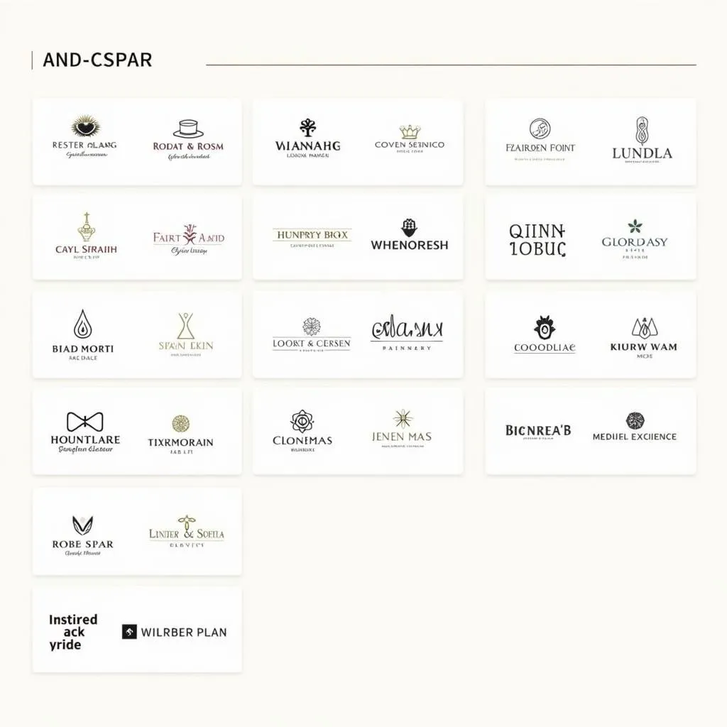 Choosing the Perfect Ace Saloon and Spa Logo