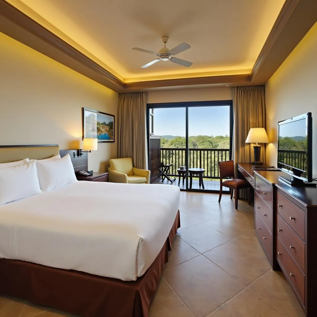 Luxurious Room at Clarks Exotica Resort