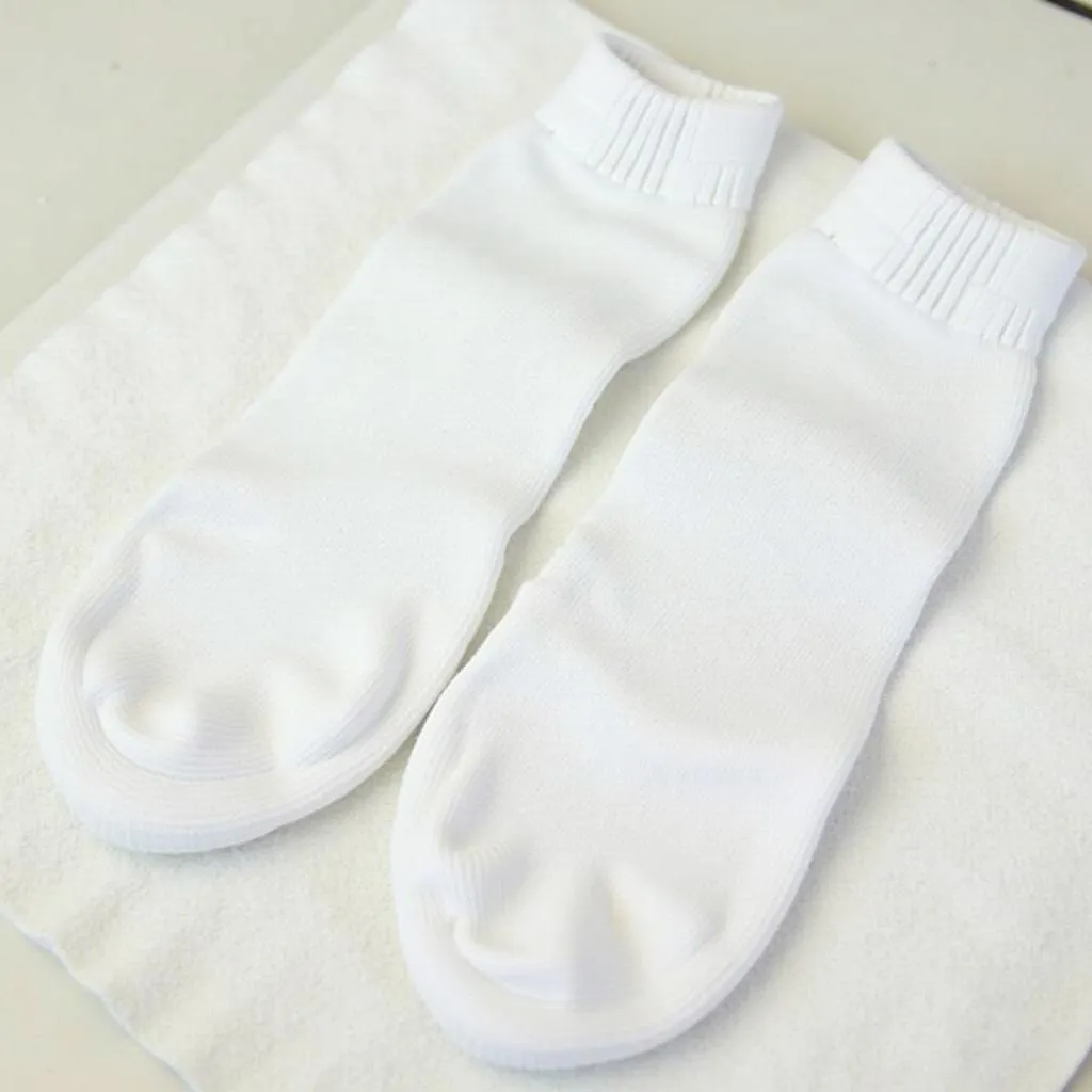  Clean spa gel socks ready for use