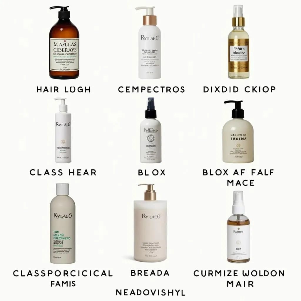  Different hair spa products catered to specific hair types and concerns. 