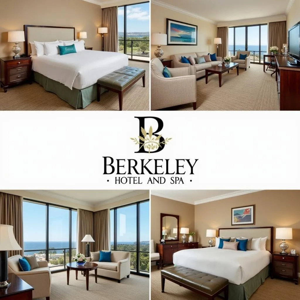 Elegant Guest Room at Berkeley Hotel Spa