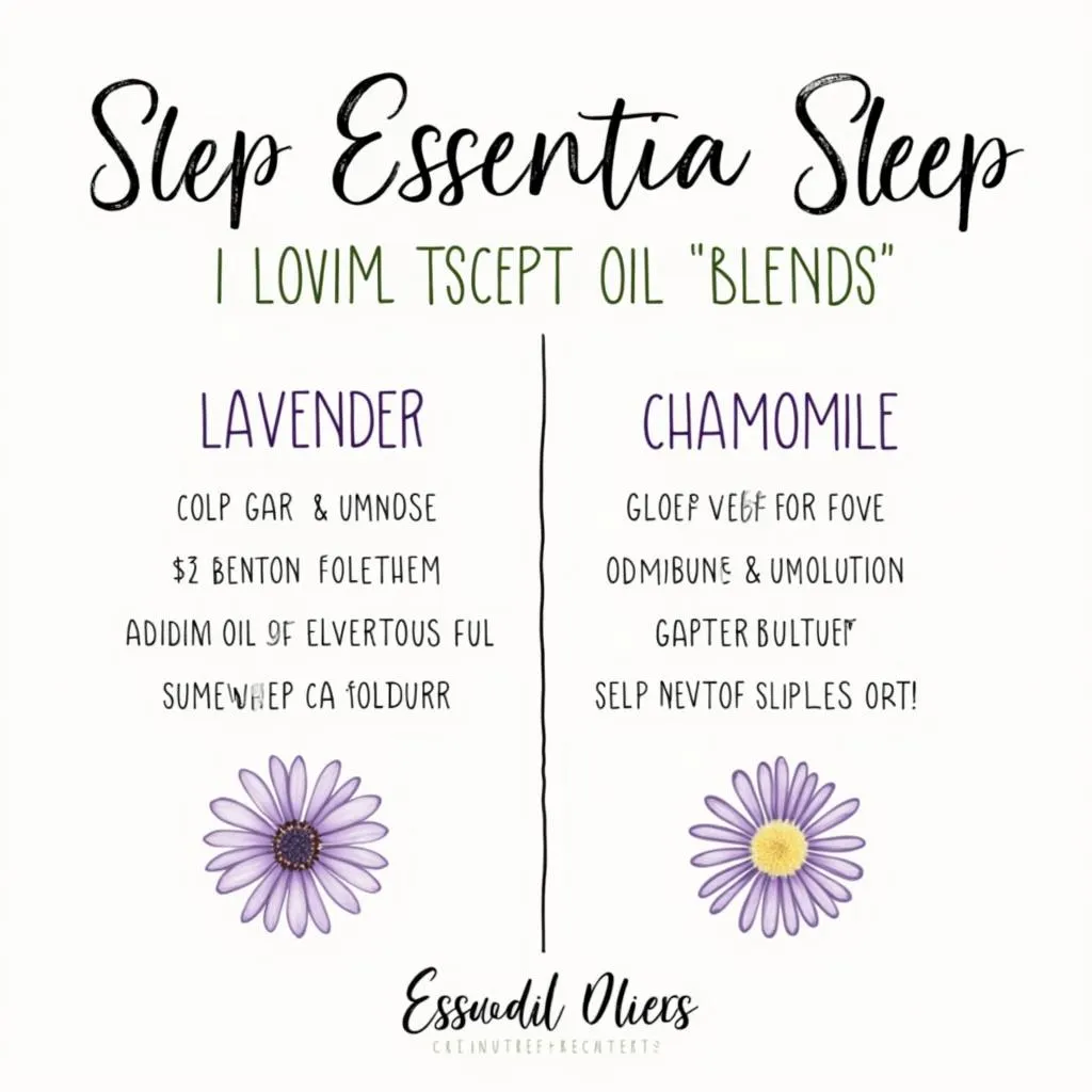 Essential Oil Blends for Relaxation