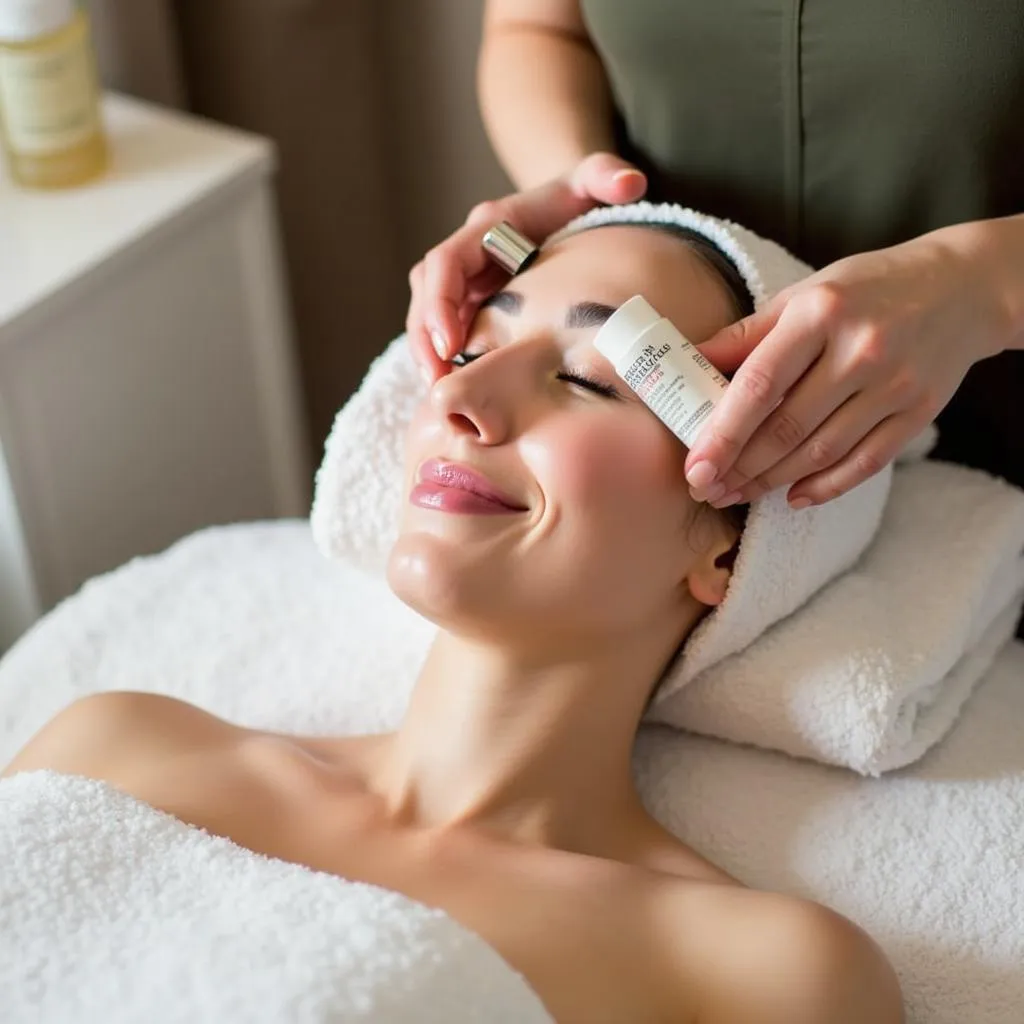 Revitalizing Facial Treatment at Golden Bliss Spa