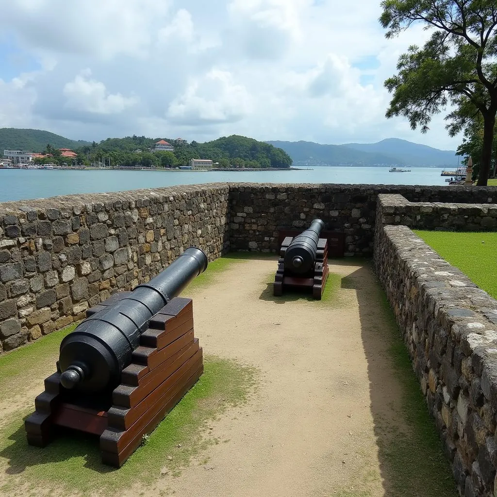 Historic Fort San Pedro in Cebu