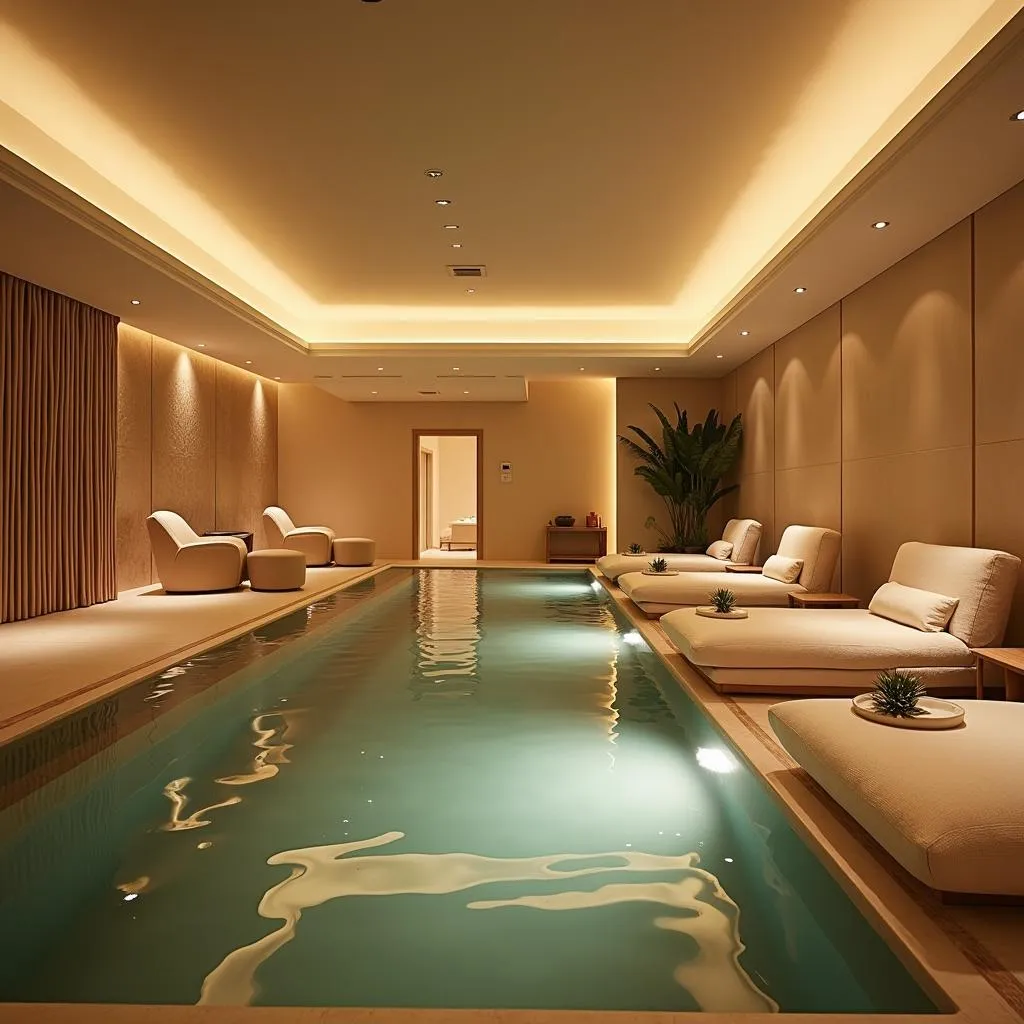 Serene Atmosphere of Golden Bliss Spa