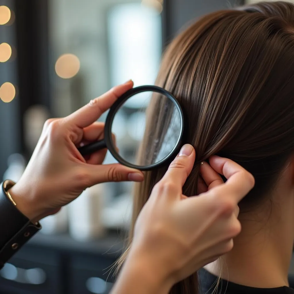 Hair Analysis at Koramangala Salon