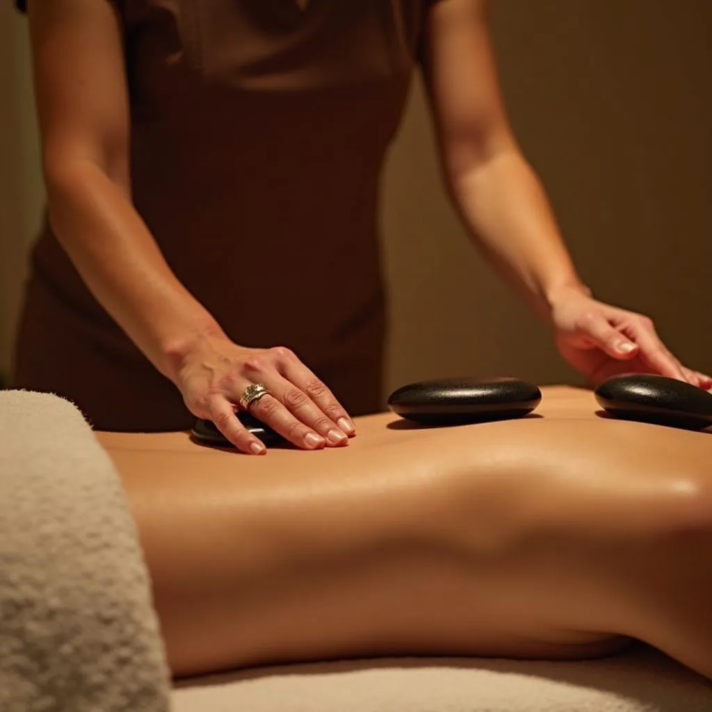 Luxurious Hot Stone Massage Experience in Lucknow Spa