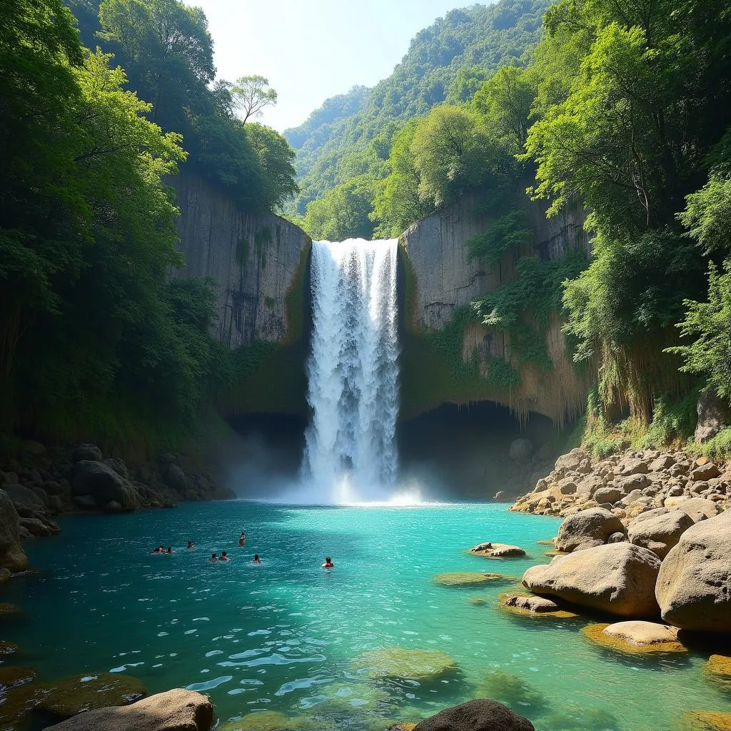 Cascading Beauty: Kawasan Falls in Cebu