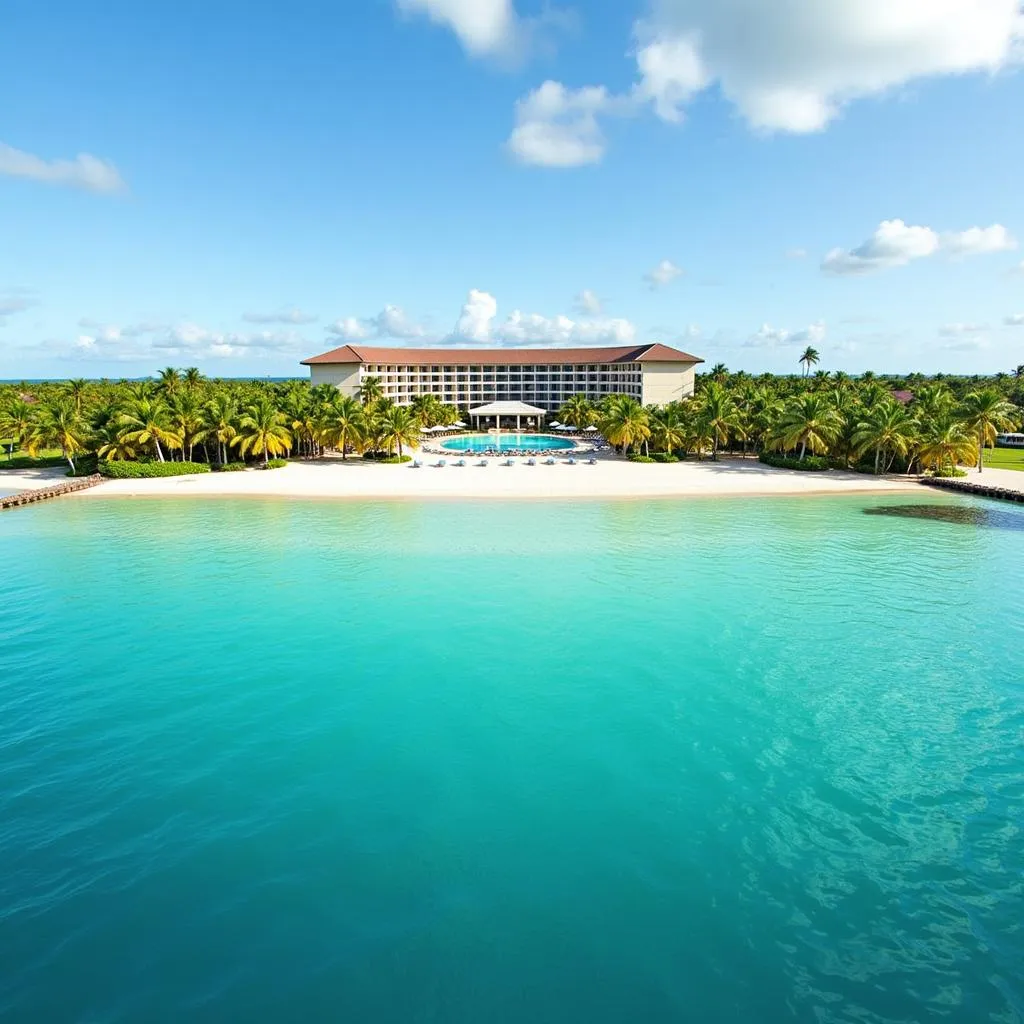 La Creole Beach Hotel & Spa beachfront view