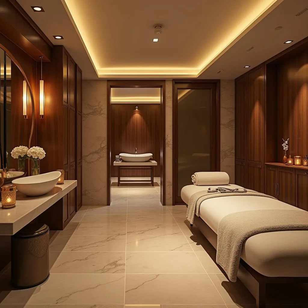 Luxurious Spa Interior in Gurgaon