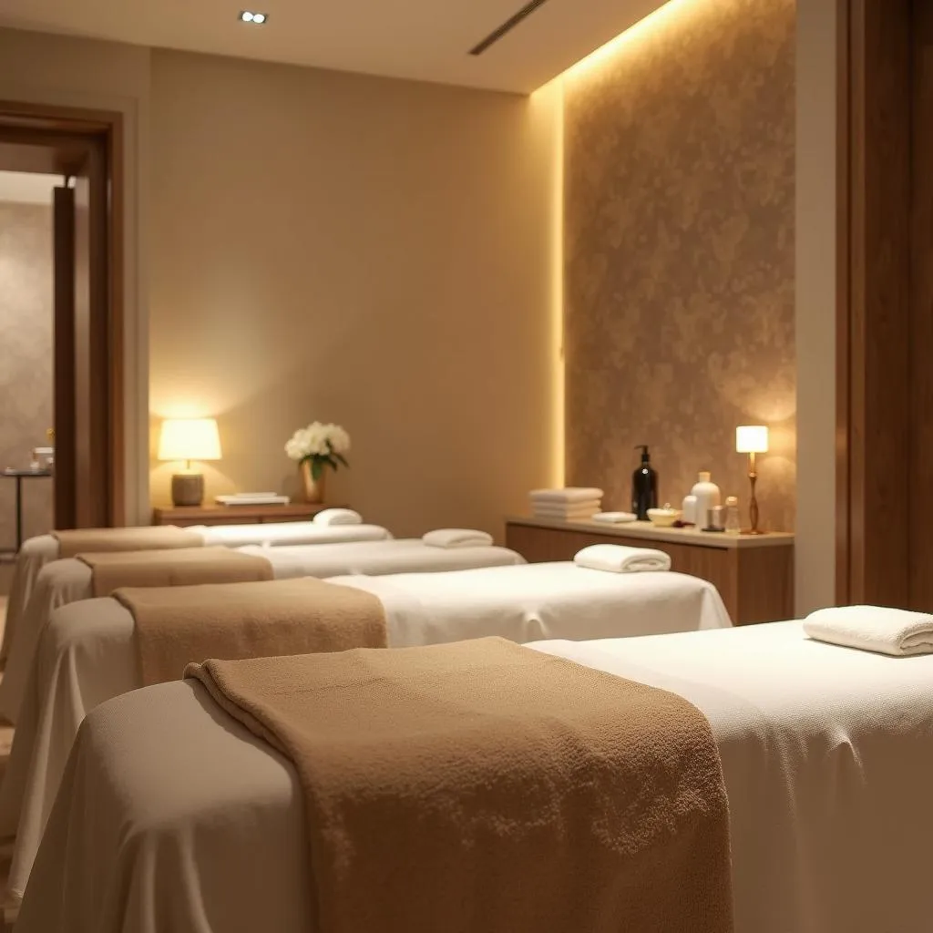 Luxurious Spa Treatment Room in Abu Dhabi