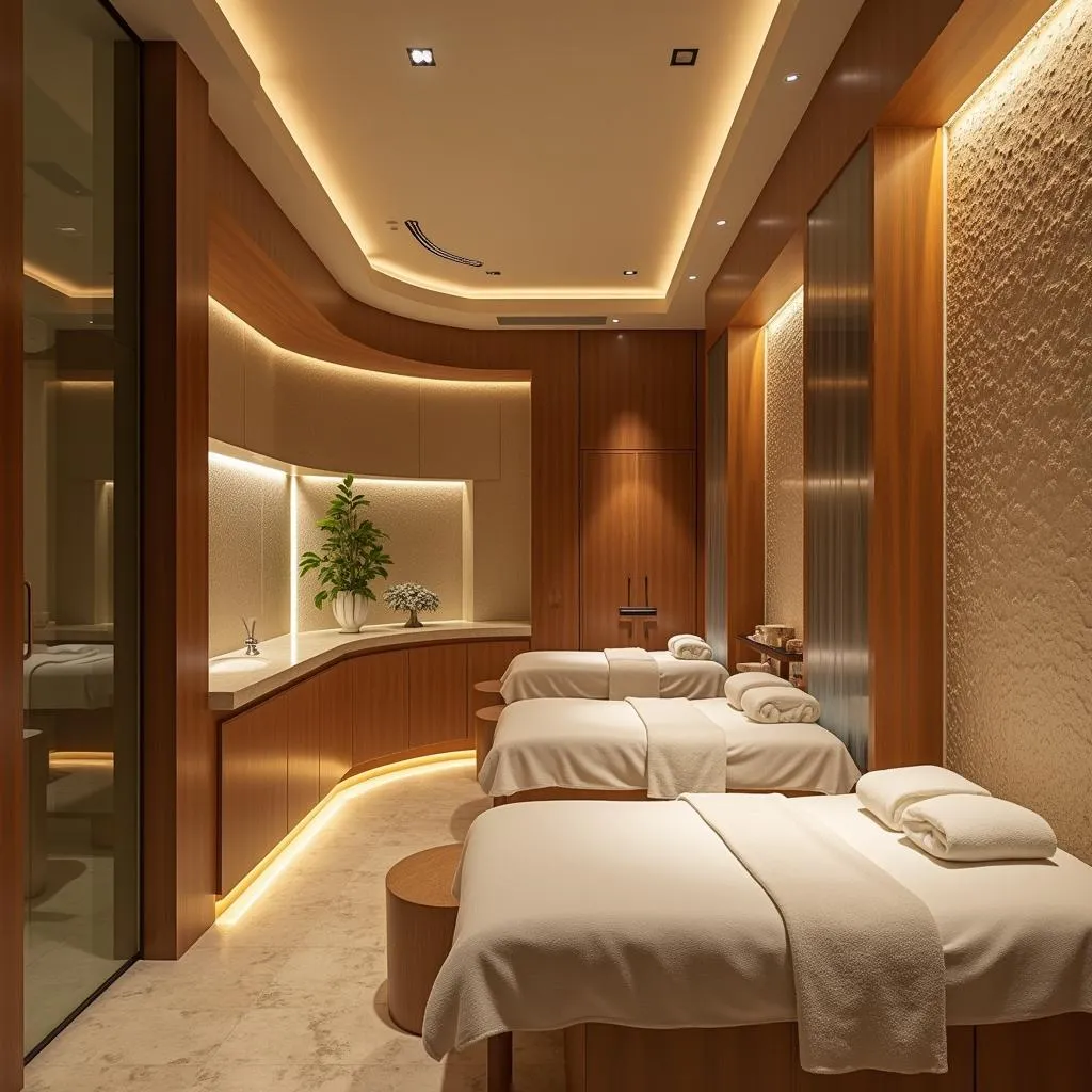 Luxurious Spa Interior in Amravati: Tranquil Atmosphere