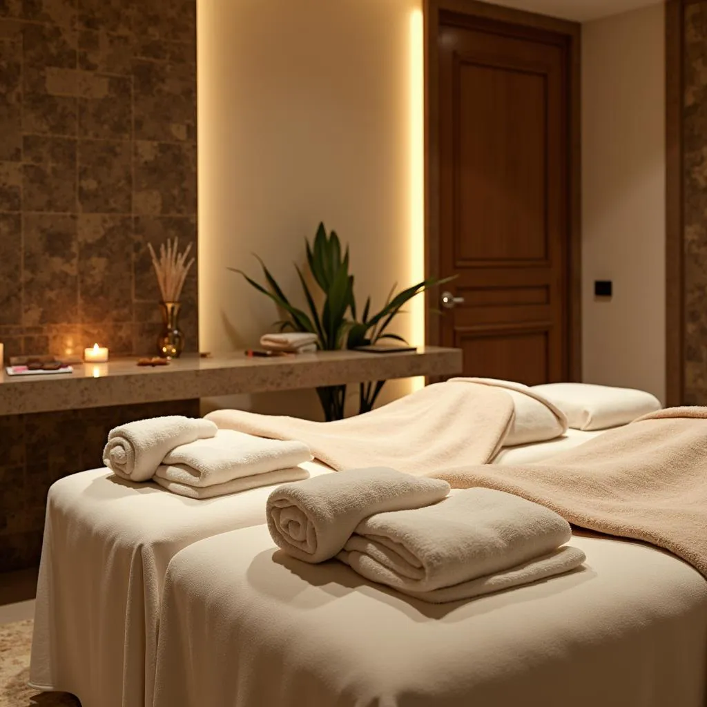 Tranquil spa setting with a range of treatments for male to female clients.