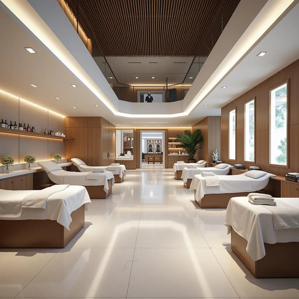 Modern Spa in Mall with Innovative Treatments