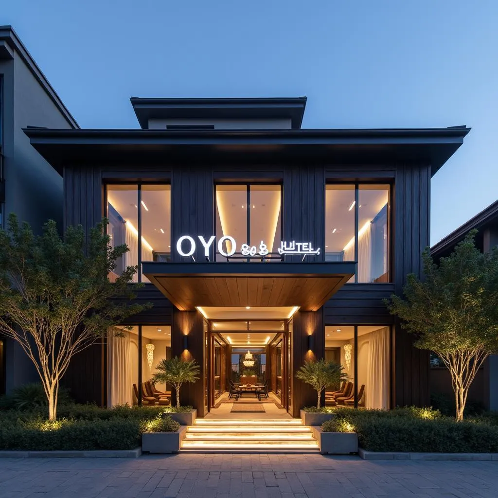 OYO 808 Hotel Auzone & Spa Exterior