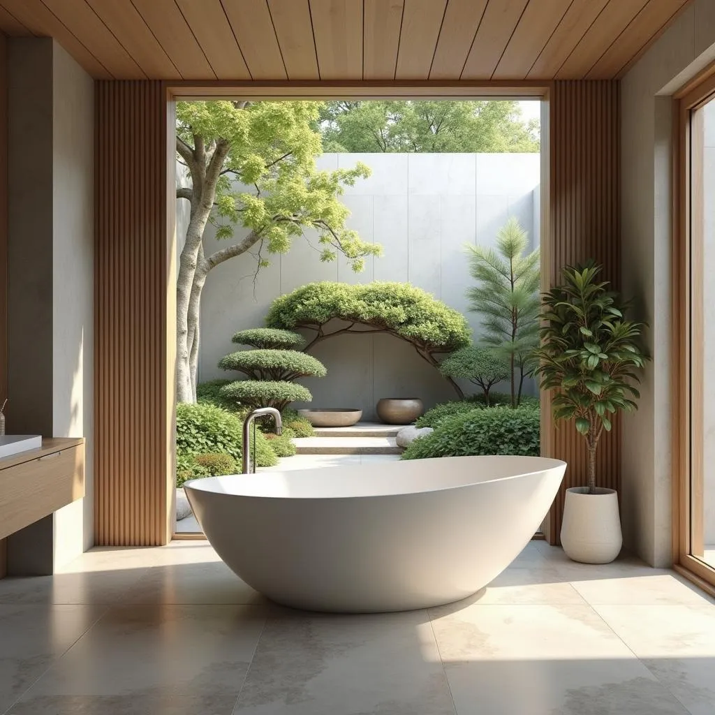 Relaxing Spa Bathroom