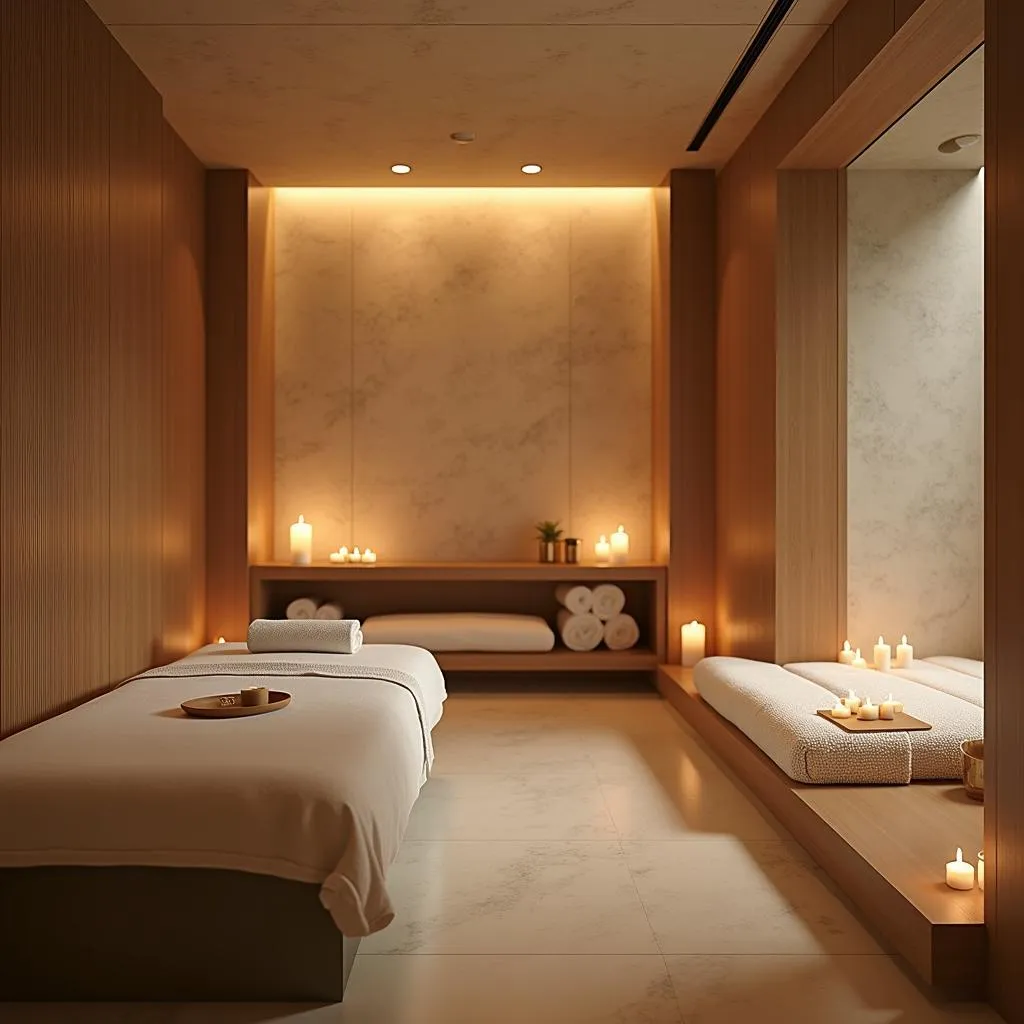 Relaxing Spa Environment