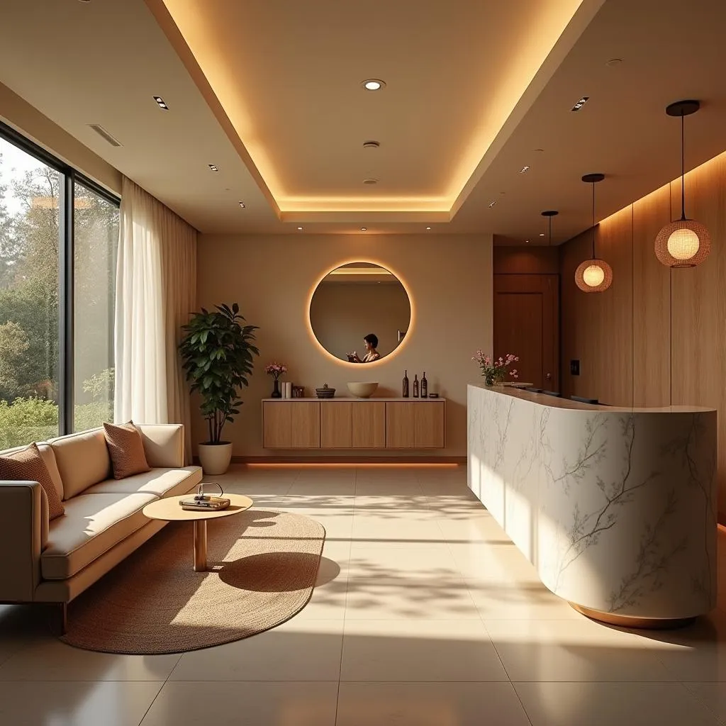 Creating a Relaxing Spa Interior