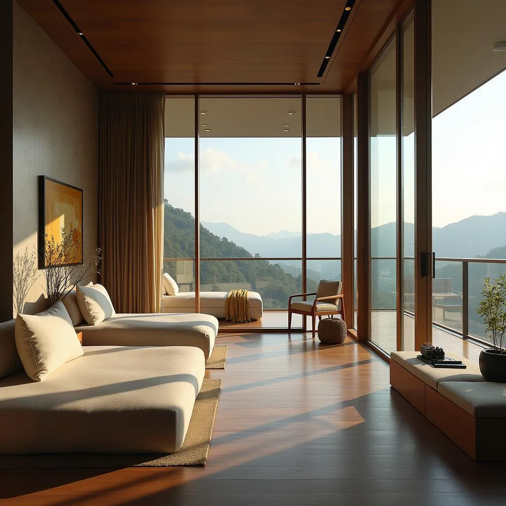 Luxury Resort Spa Hotel Room with Breathtaking Views