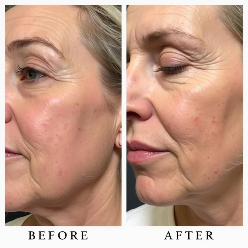 Visible Results After Ageless Laser Med Spa Treatment