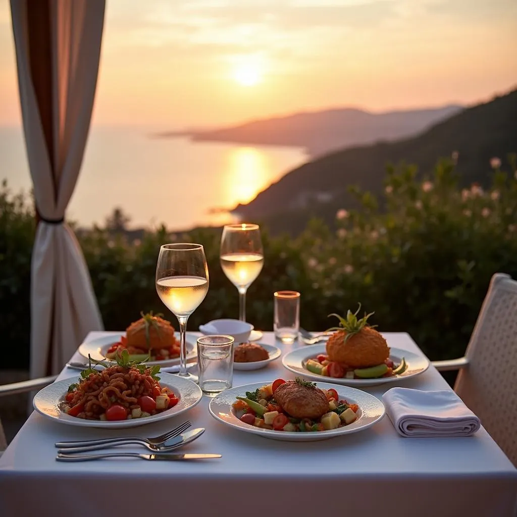 Romantic Sardinian Dinner with Ocean View