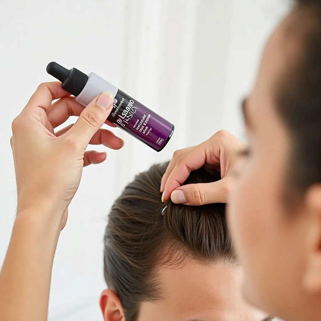 Schwarzkopf Spa Essence Serum Application