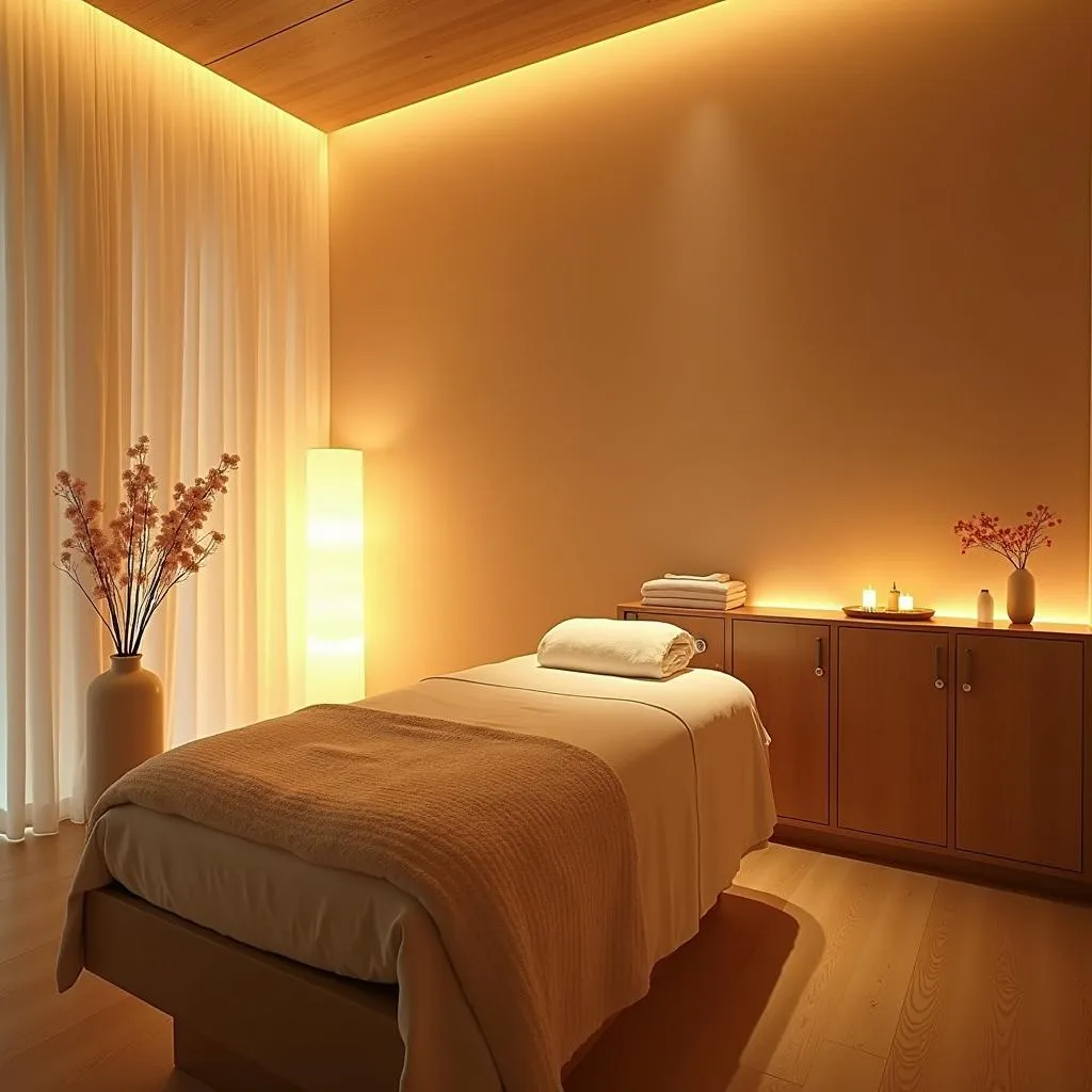 Serene Almag Spa Room