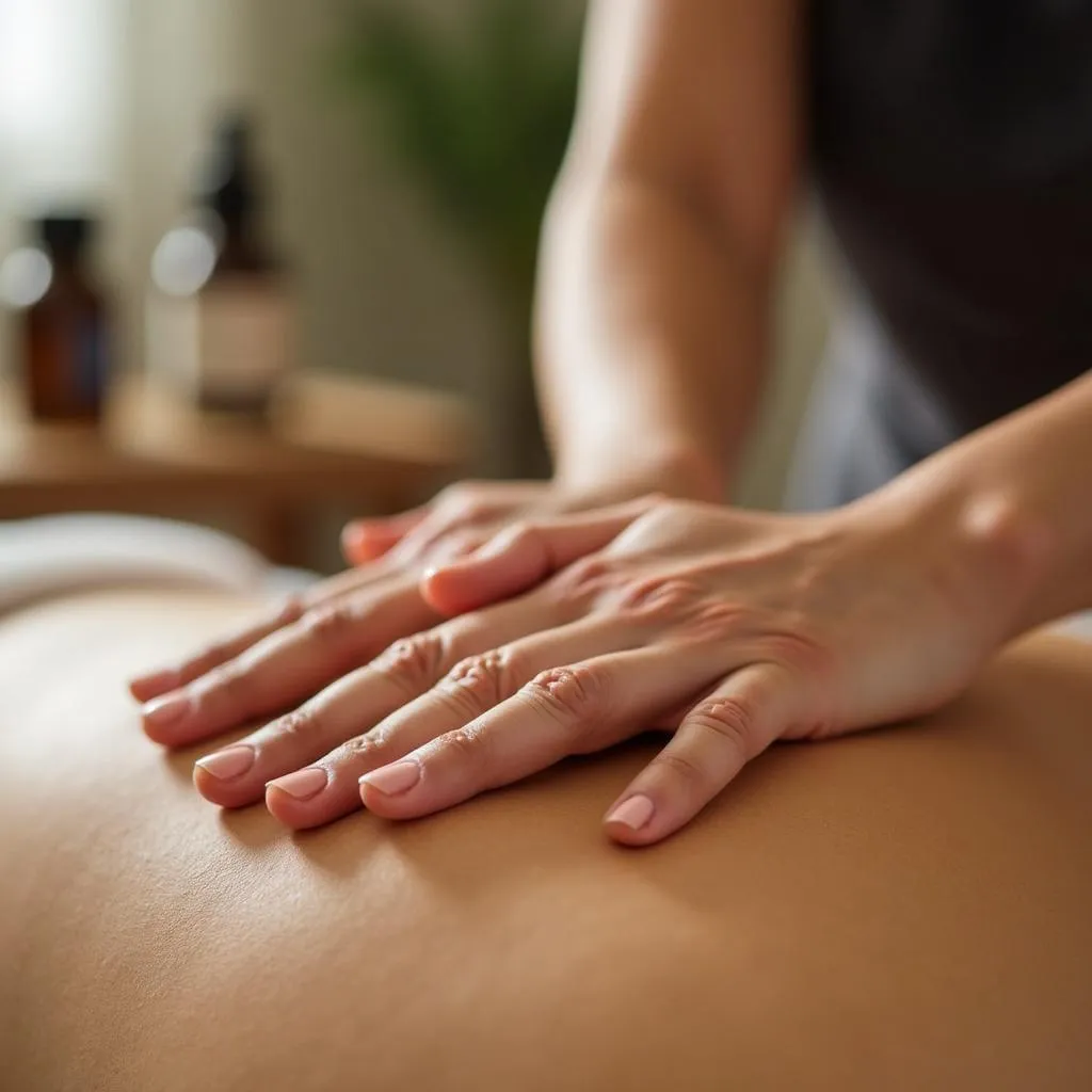 Couple Relaxing with a Couple's Massage at a Spa in Gorakhpur