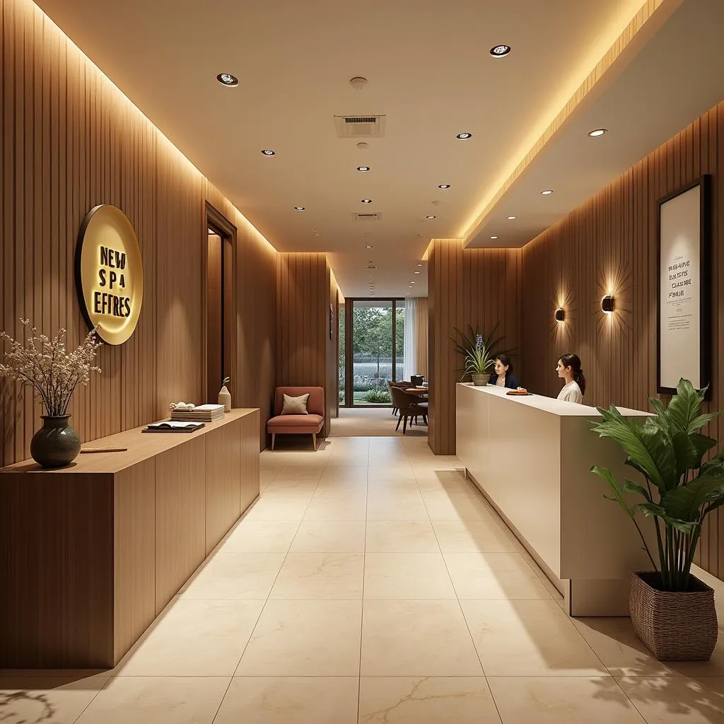 Serene Spa Reception at 2 Harrow Road