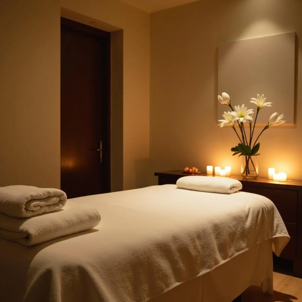 Serene Treatment Room at Bathinda Spa