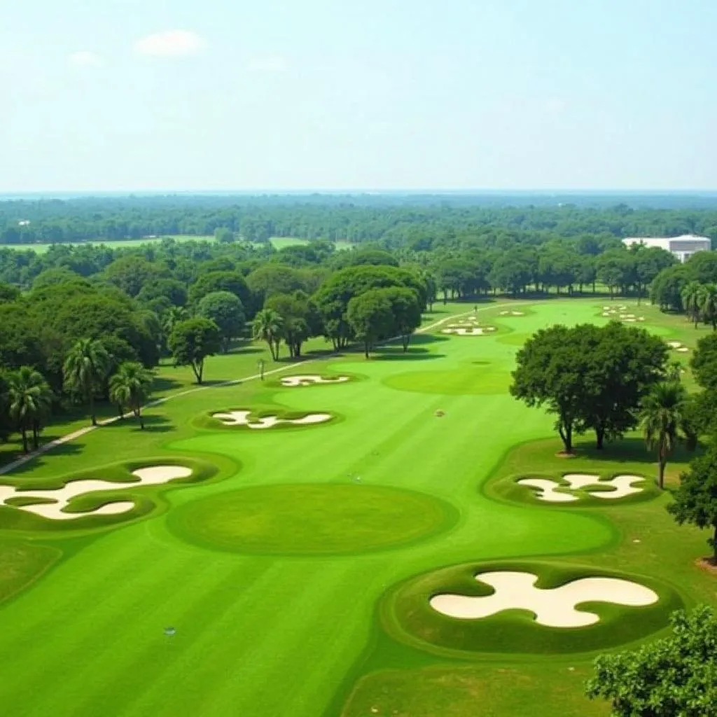 Golfing at Sofitel Angkor Phokeethra