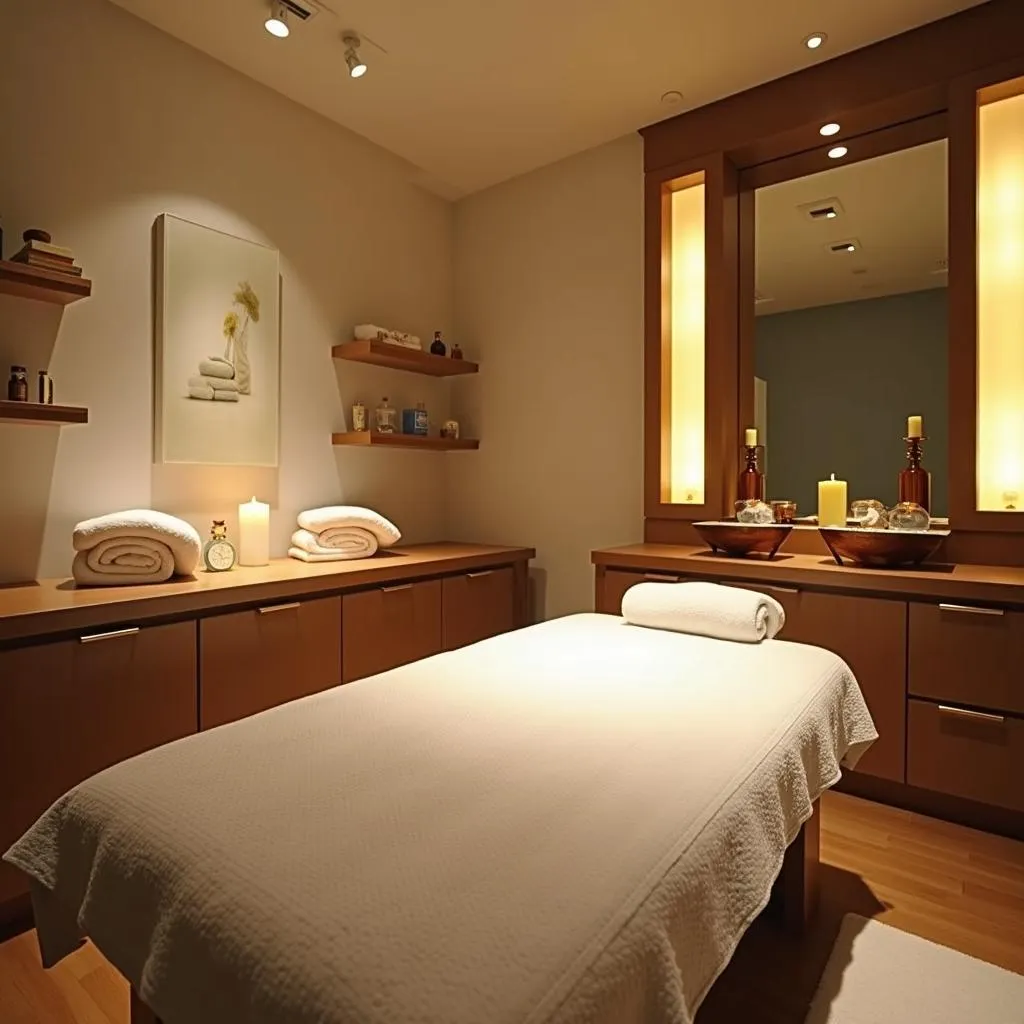 Tranquil Spa Treatment Room