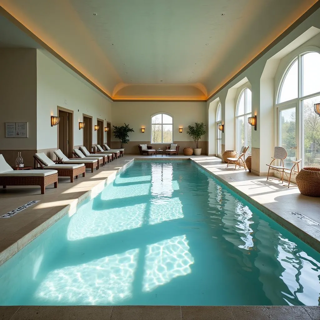 Tranquil Indoor Pool at South Lodge Spa