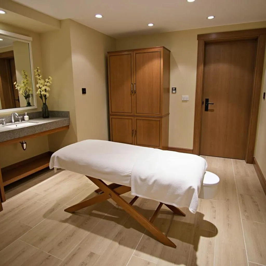 Serene Treatment Room at South Lodge Spa