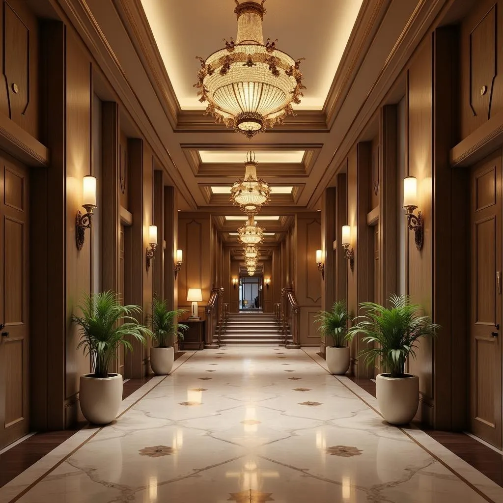 Grand Lobby with Luxurious Ambiance