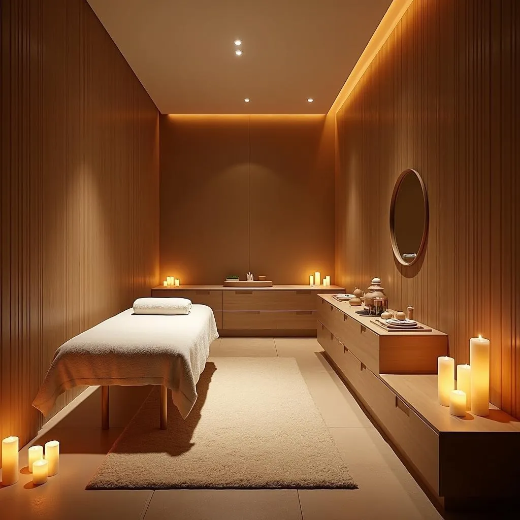 Serene interiors of the spa at Grand Imperial Resort, Mussoorie