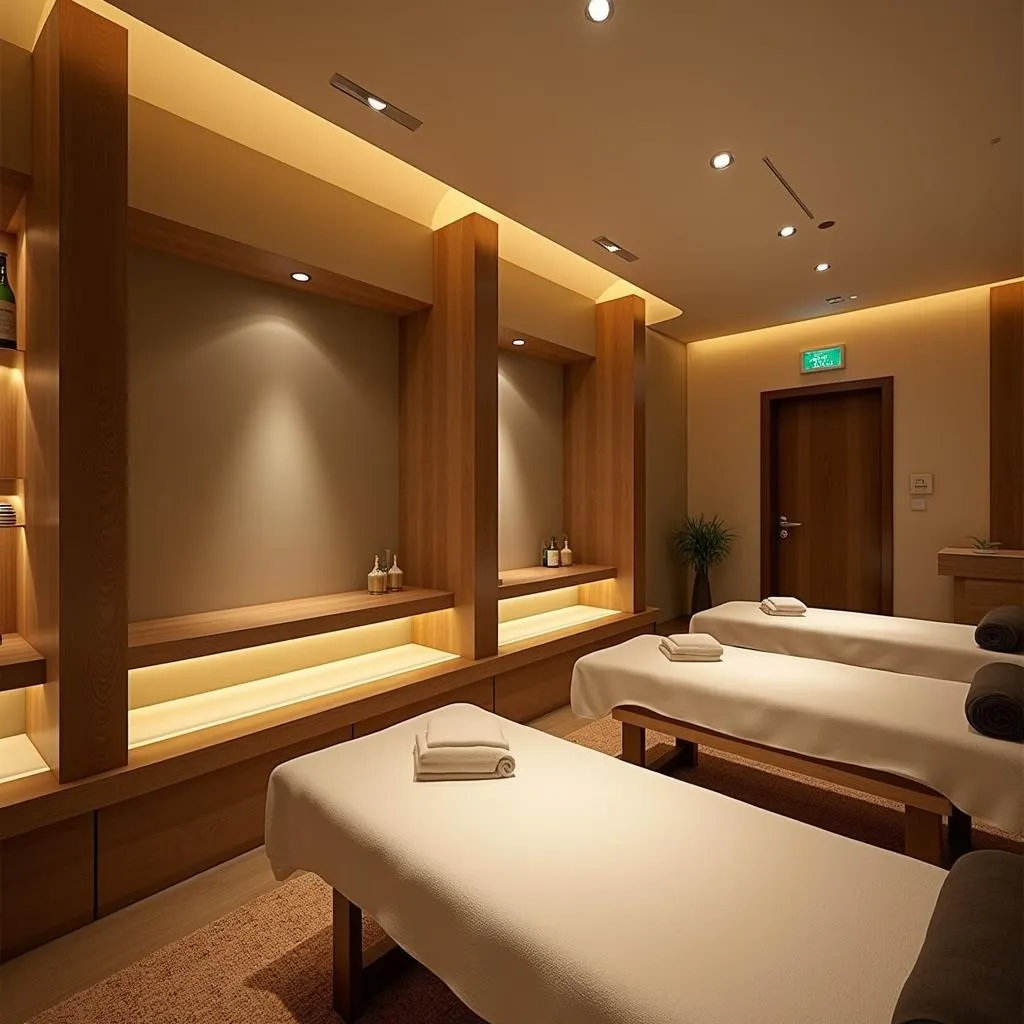 Serene Spa Interior in Yeshwanthpur