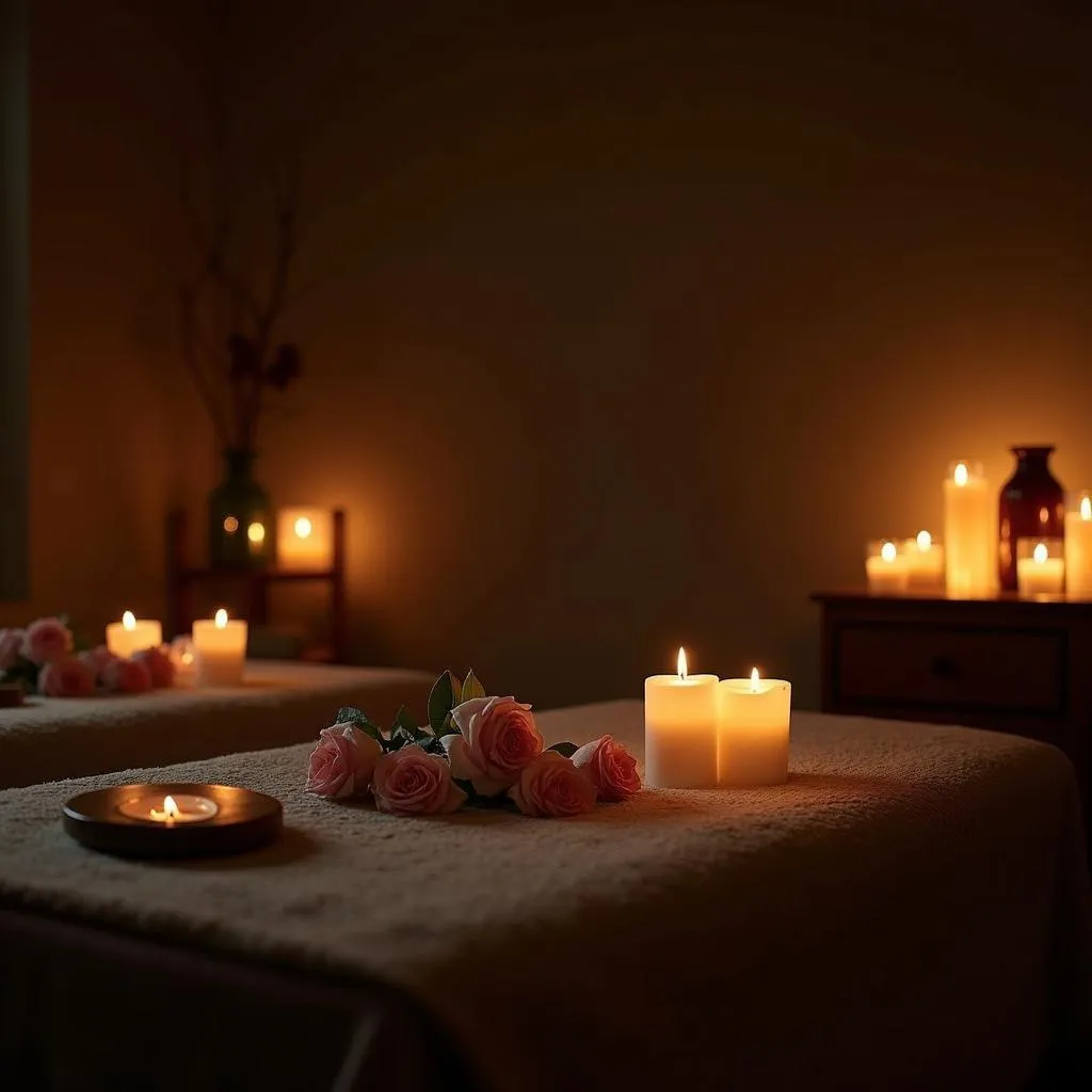 Serene Spa Treatment Room