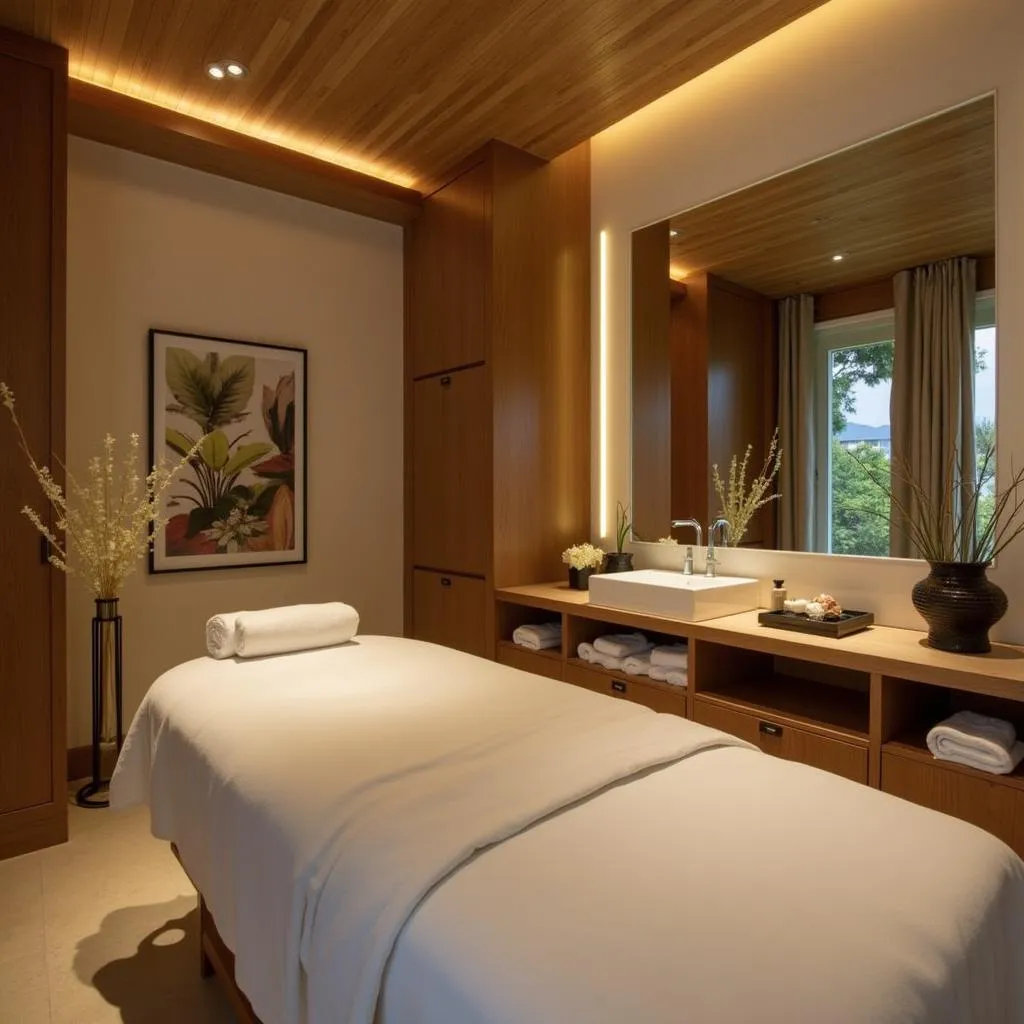 Serene Spa Treatment Room at Summit Nam Nang