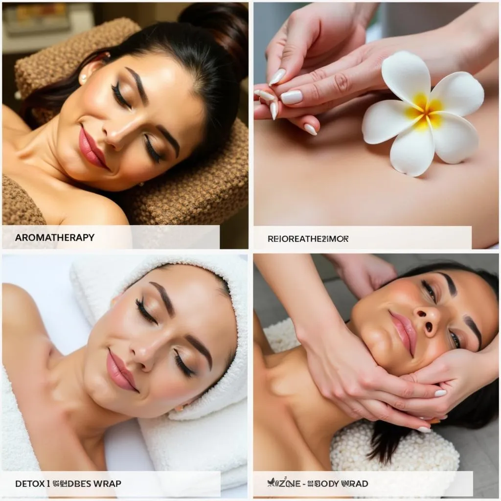 Aromatherapy massage and facial treatments at a spa in Ghatkopar East