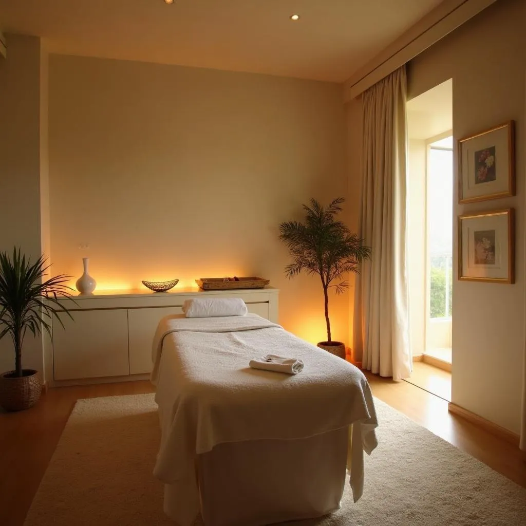 Spa Treatment Room at Sun Island Resort