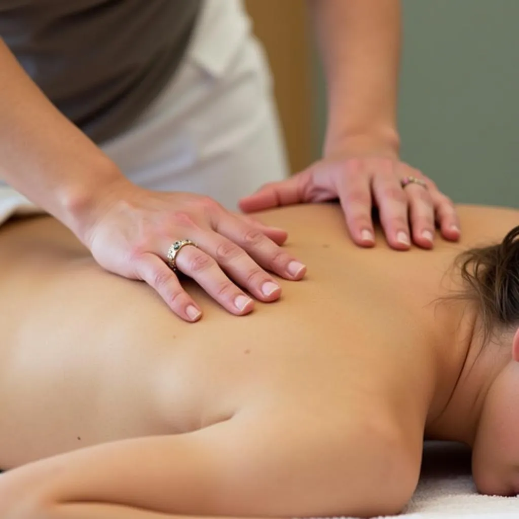 Swedish Massage Technique for Relaxation and Muscle Tension Relief at A&A Wellness Spa