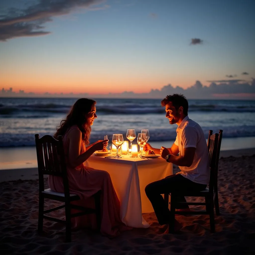 Romantic Beachfront Dining at Taj Fisherman's Cove