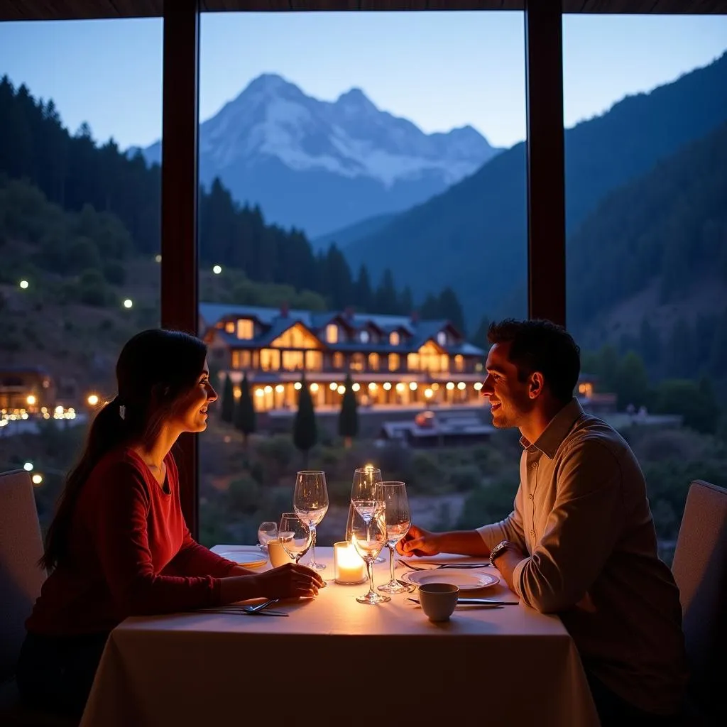 Dining with a View at Taj Theog Resort