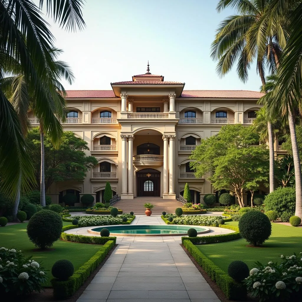  Majestic Exterior of Taj Vivanta Surajkund