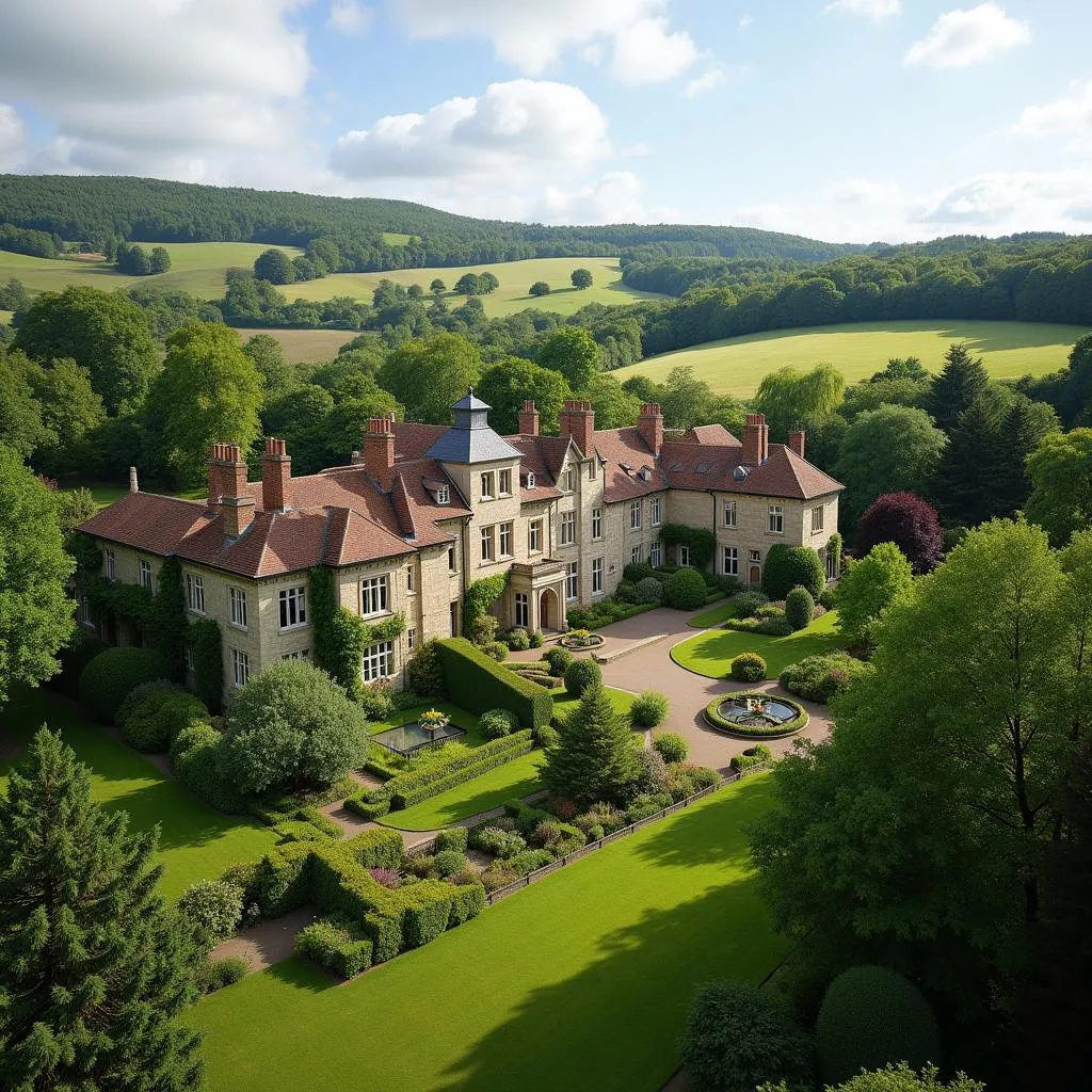 Luxury Spa Hotel in the UK Countryside