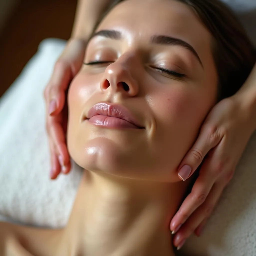 A woman enjoying a relaxing spa day in Ghatkopar East