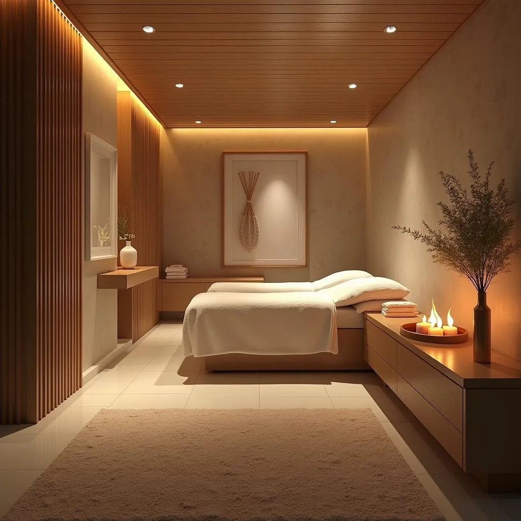 Serene Spa Ambiance: A Sanctuary for Relaxation and Well-being