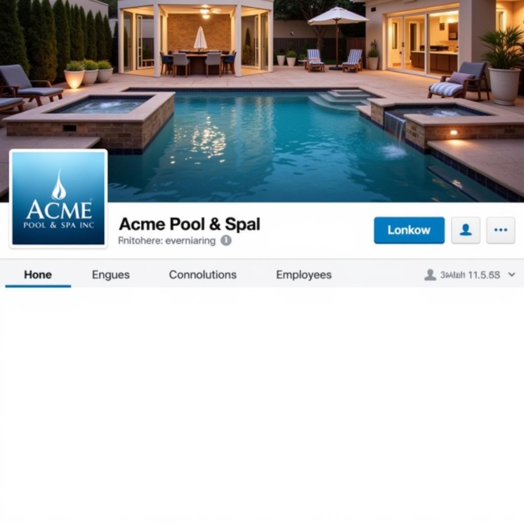 Acme Pool & Spa Inc LinkedIn Banner Image